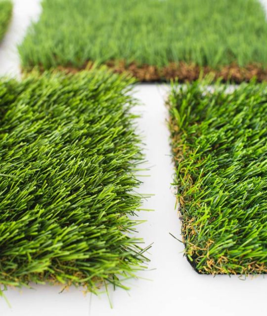 Detail of the material to cover with synthetic artificial grass.